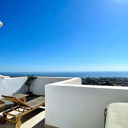 Bayview - Unique Modern Duplex Penthouse With Sea Views And A Private Hot Tub By Solrentspain Apartment